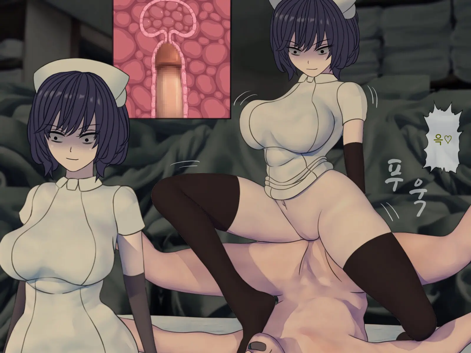 Sakusei Byoutou (10) ~Seikaku Saiaku No Nurse Shika Inai Byouin De Shasei Kanri Seikatsu~ | 착정병원10~ 성격 나쁜 간호사들밖에 없는 병원에서 사정관리생활~